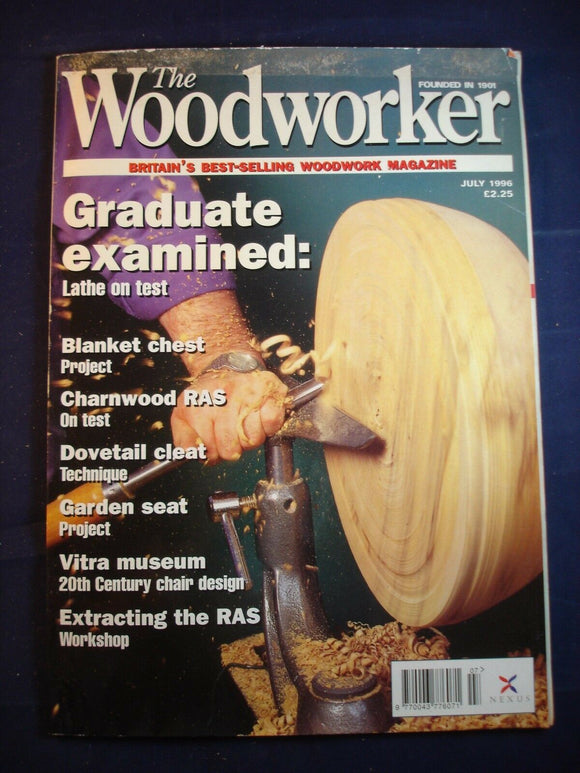 Woodworker magazine - July 1996 -