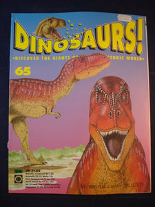 DINOSAURS MAGAZINE - ORBIS  - Play and Learn - Issue 65 - Indosuchus