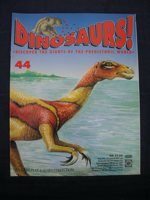 DINOSAURS MAGAZINE - ORBIS  - Play and Learn - Issue 44 - Cetiosaurus