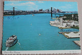 Postcard - Detroit River Panorama - 554