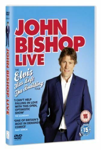 JOHN BISHOP : LIVE : THE ELVIS HAS LEFT THE BUILDING TOUR - DVD  - B9