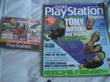 Official UK Playstation magazine with disc  issue # 58 - Tony Hawks Pro Skater