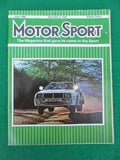 Motorsport Magazine - June 1984  - Contents shown in Photographs