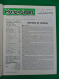 Motorsport Magazine - September 1979 - Contents shown in photographs