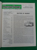 Motorsport Magazine - November 1979 - Contents shown in photographs