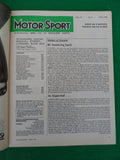 Motorsport Magazine - April 1984  - Contents shown in Photographs