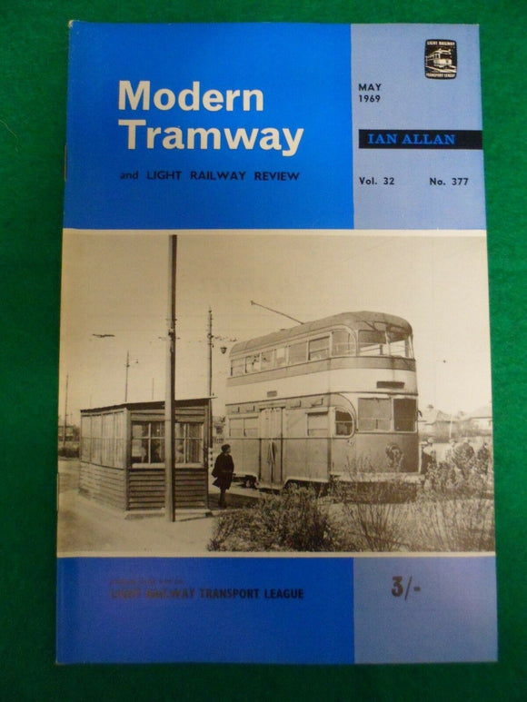 Modern Tramway Magazine - May 1969 - Contents shown in photographs