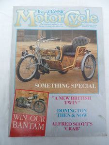 The Classic Motorcycle - Jan 1989 - Scott sociable - Donington