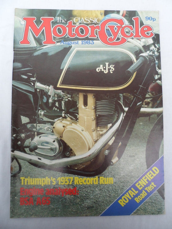 The Classic Motorcycle - August 1983 - BSA A65 - Royal Enfield