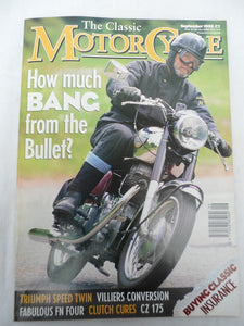 The Classic Motorcycle - Sep 1995 - Bullet - Triumph speed twin