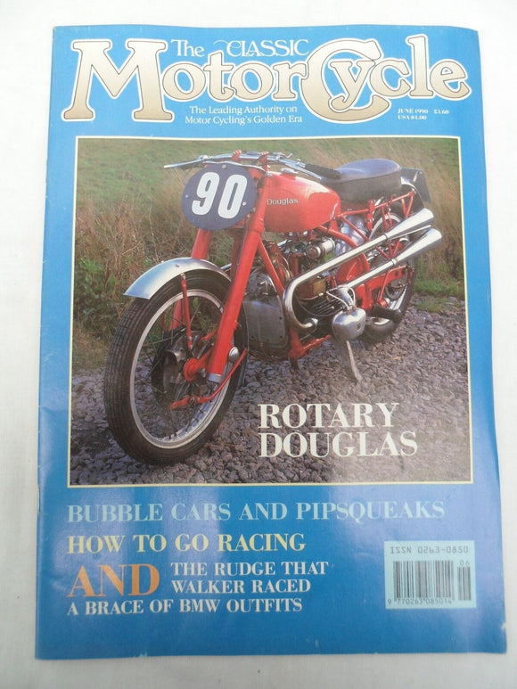 The Classic Motorcycle - June 1990 - Rotary Douglas - Rudge that Walker raced