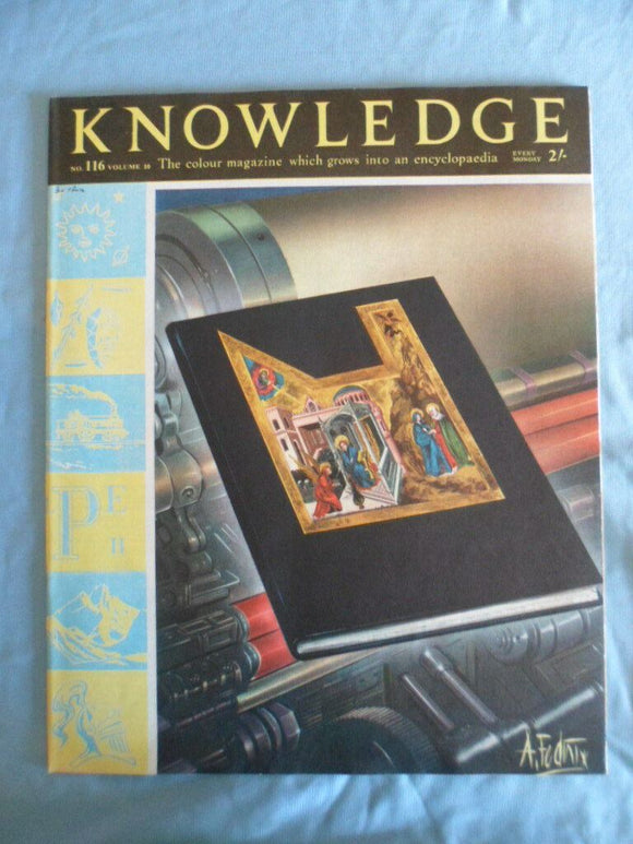 Knowledge 1960's comic magazine (1961 1962 1963 1964) - issue # 116