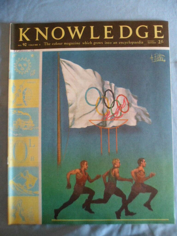 Knowledge 1960's comic magazine (1961 1962 1963 1964) - issue # 92