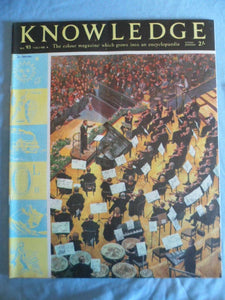 Knowledge 1960's comic magazine (1961 1962 1963 1964) - issue # 93