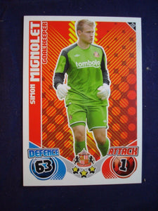 Match Attax 2009/10 - Sunderland - Simon Mignolet