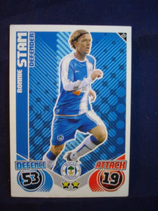 Match Attax 2009/10 - Wigan - Ronnie Stam