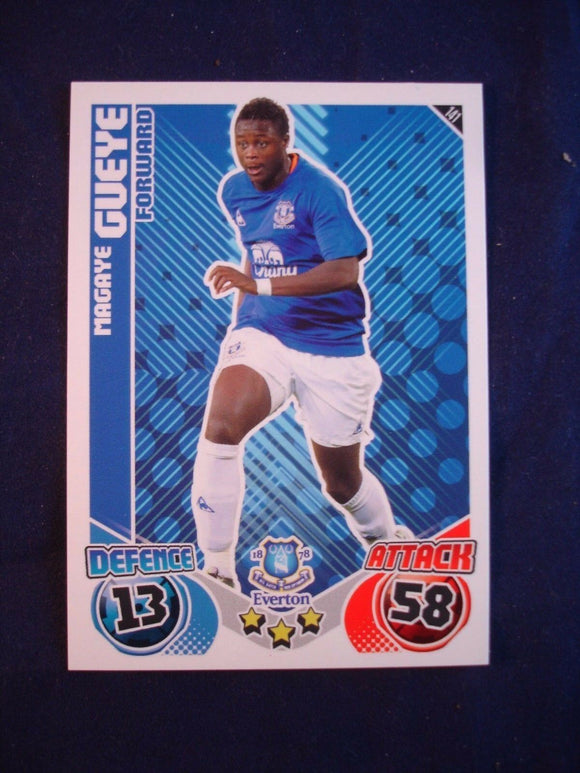 Match Attax 2010/11 - Everton - Magaye Gueye