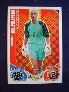 Match Attax 2009/10 - Arsenal - Manuel Almunia