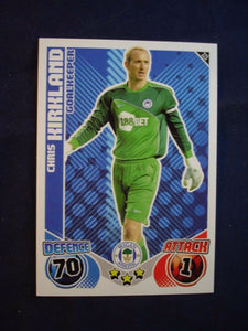 Match Attax 2009/10 - Wigan - Chris Kirkland