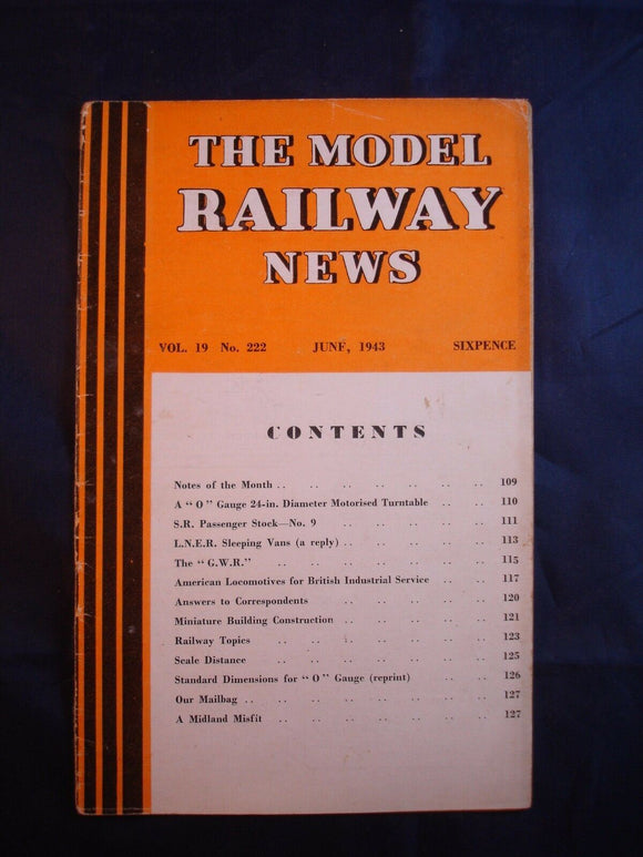 Model Railway News - June 1943