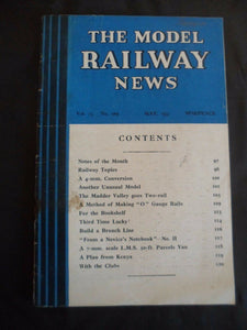 Model Railway News - May 1947