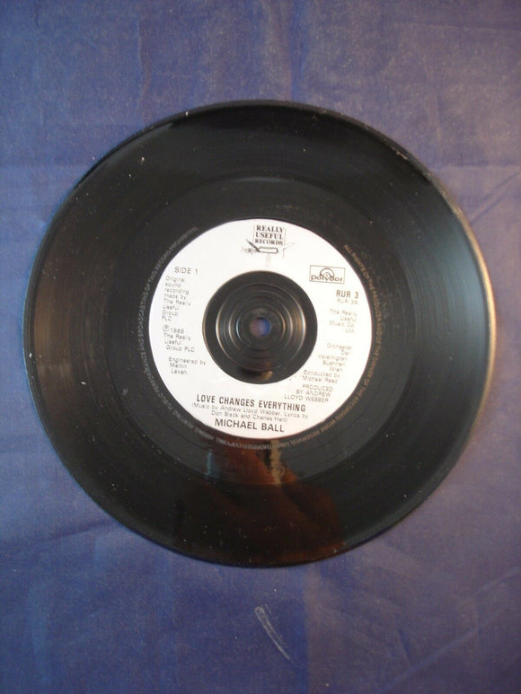 7'' Single Theme  - Michael Ball - Love changes everything - UK RUR 3