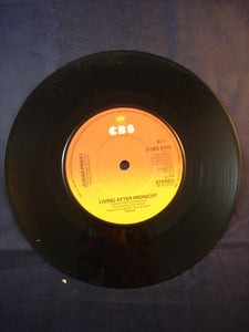 7'' Single Rock  - Judas Priest - Living after midnight - S CBS 8379