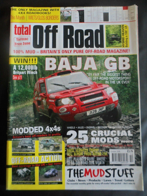 Total Off Road # = October 2006 - Baja GB - 25 Crucial mods