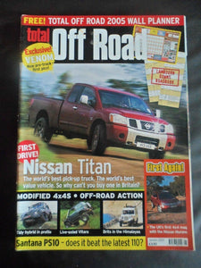 Total Off Road #  January 2005  - Titan - Vitara - Hybrid Murano