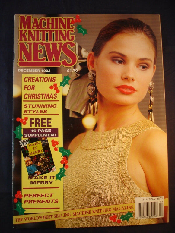 Machine Knitting news magazine - December 1992