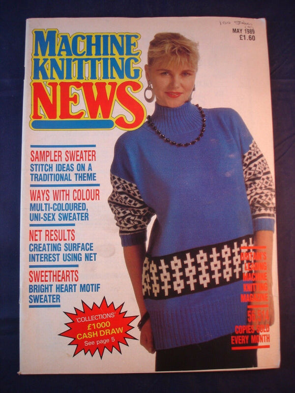 Machine Knitting news magazine - May 1989