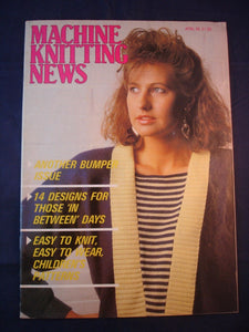 Machine Knitting news magazine - April 1986