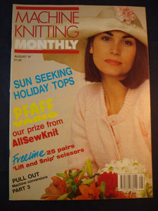 Machine Knitting Monthly  magazine - August 1991