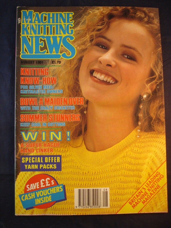 Machine Knitting news magazine - August 1991