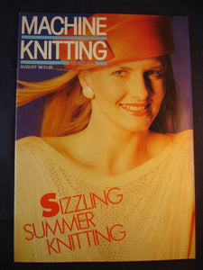 Machine Knitting Monthly  magazine - August 1986