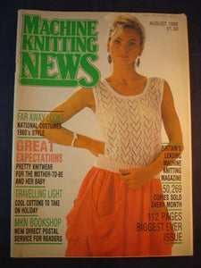 Machine Knitting news magazine - August 1988