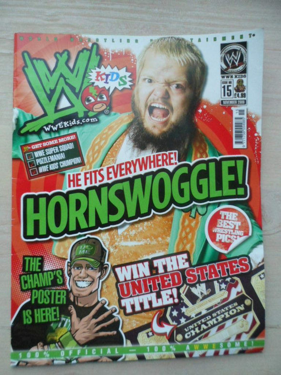 WWE Kids wrestling magazine - Issue 15