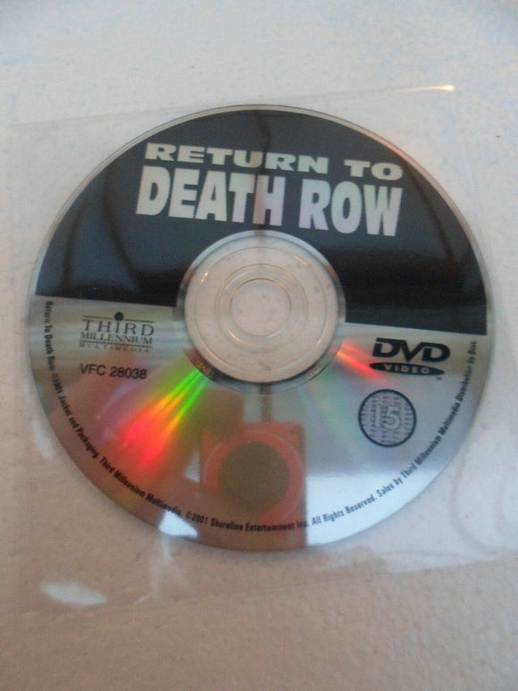 DVD - Disc only - Return to Death Row