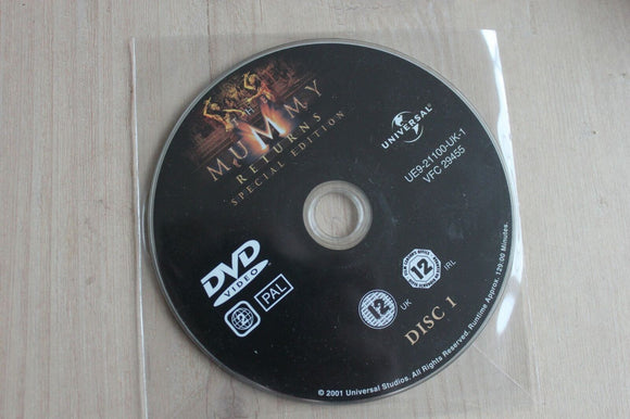 Mummy Returns - Film - DVD - Disc only