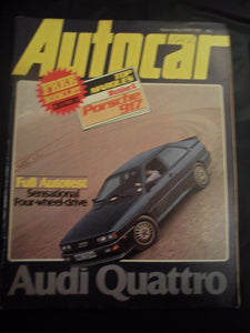 Autocar - w/e 9 May 1981 - Audi Quattro