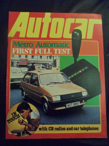 Autocar - w/e 15 August 1981 - Metro - 4 1/2 Bentley - CB radios