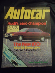 Autocar - w/e 18 September 1982 - Audi 100 -