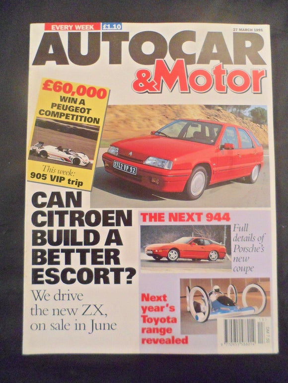 Autocar - 27 March 1991 - Porsche - Mazda 323 GT - Mitsubishi Colt GTi