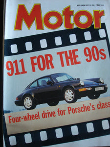 Motor magazine july 30 1998 Porsche 911