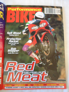 Performance Bikes - April 1997 - TL1000 - VTR1000 - 916