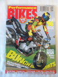 Performance Bikes - January 1996 - ' 96 Blade and GSX R750 - NSR