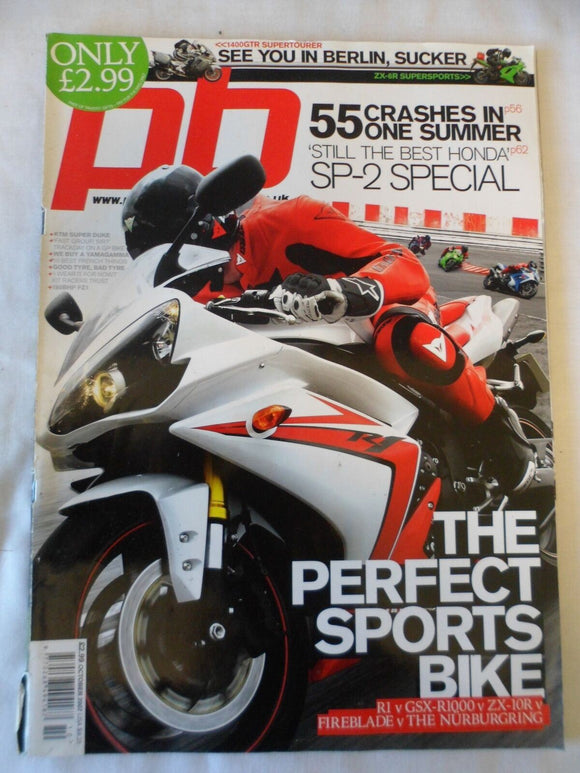 Performance Bikes - October 2007 - Sp 2 - The perfect sports bike