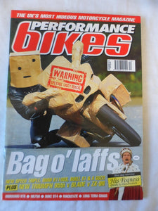 Performance Bikes - December 1998 - ST4 - 955i v fireblade v ZX 9R