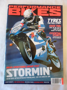 Performance Bikes - May 2000 - GSX R750 - Fireblade - YZF R1 - ZX 9R