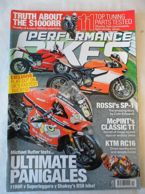 Performance Bikes - October 2016 - Ultimate Panigales